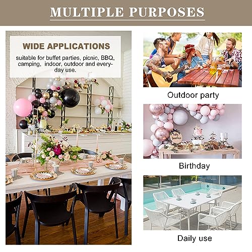 Nasitos 2 Pack Plastic Table Cloth 60x84 Inch-100% Waterproof Clear Table Cover Protector, PVC Sheet Oil Spill Proof Wipeable Table Cloth Disposable for Picnic, Dining, Parties, Outdoor & Indoor Uses - Image 4