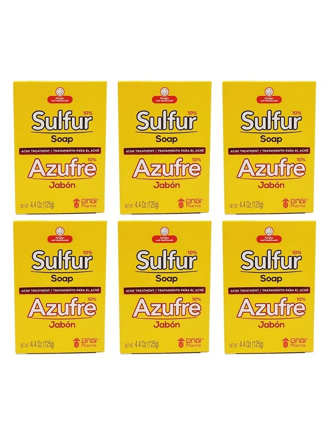 Grisi Sulfur Soap For Acne4.4 Ounce (Pack Of 6) - Image 1