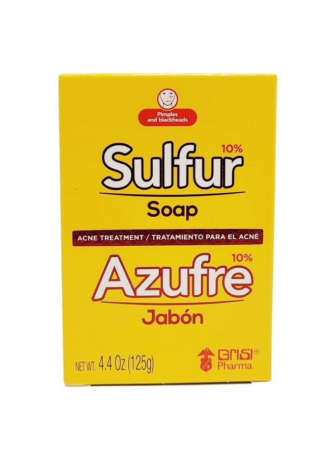 Grisi Sulfur Soap For Acne4.4 Ounce (Pack Of 6) - Image 2