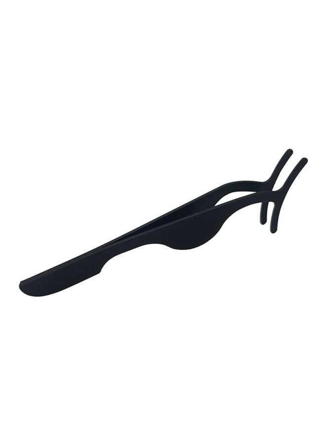 CYTHERIA Magnetic Stainless Steel False Eyelash Extensions Applicator Tweezers Black - Image 2