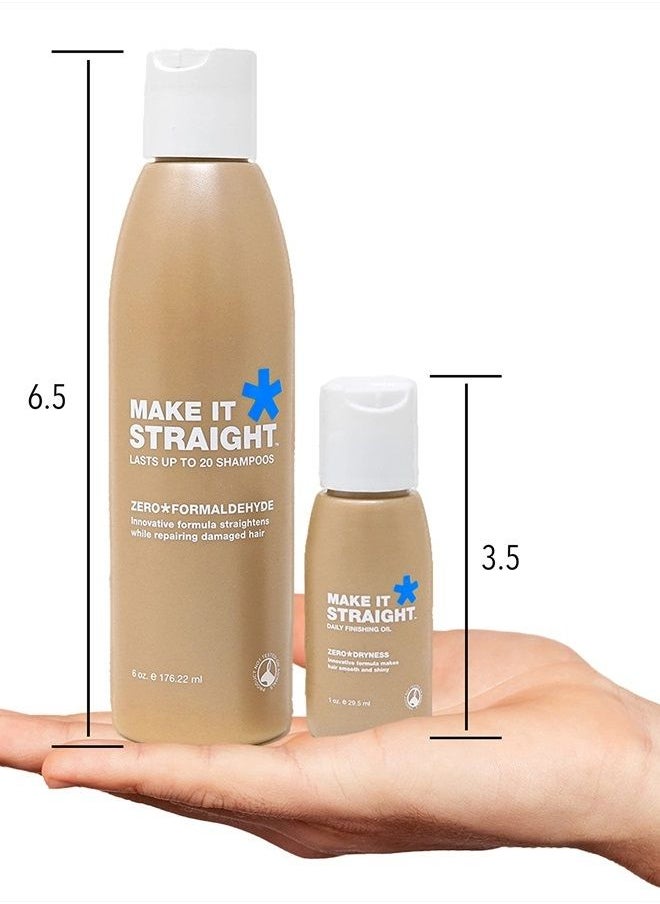 Developlus - Make It Straight Salon Blowout Results 6oz & 1oz - Image 1