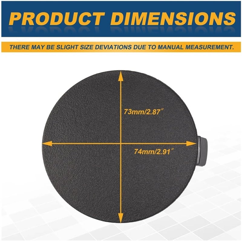 Vuzmode Front Bumper Tow Hook Cap for Toyota RAV4 - Image 2