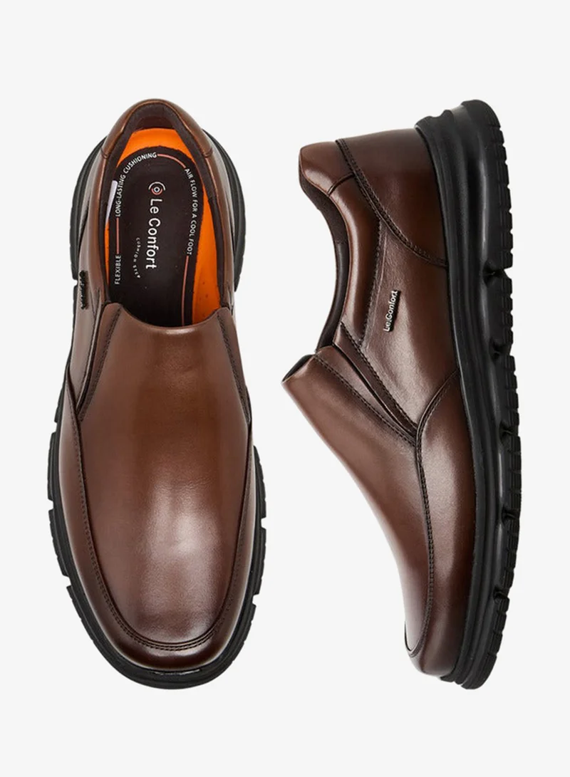 لو كونفورت Men Leather Loafers