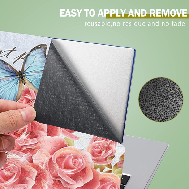 ICOLOR FY-NEK-024 Laptop Decal,Eiffel Tower 12-15.6 Inch Art Decal Cover Protector Notebook PC Skin - Image 4