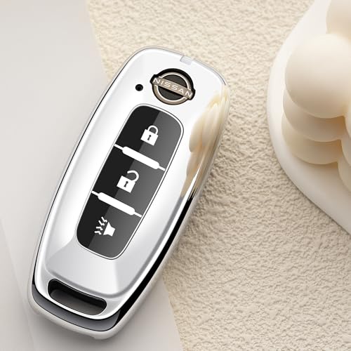 ZSPDACC for Nissan Key Fob Cover 3 Buttons Car Key Case Sentra Kicks Pathfinder Rogue Ariya 2026 2025 2024 2023 Accessories - Image 5
