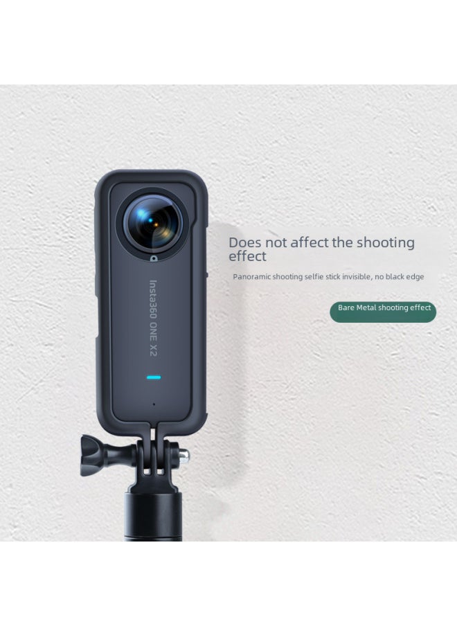 Generic - Suitable For Insta360 OneX2 Camera Protection Mirror Paste Type Panoramic Lens Protection Mirror 360x 2 Accessories-Color:ONE X2 Protective Mirror - Image 1