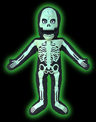 Silly Puppets 25 Skeleton Glow in Dark Ventriloquist Style Puppet - Image 5