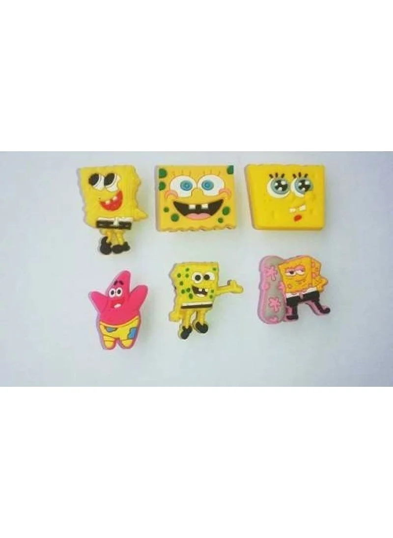 Marimari 6 Pieces Slipper Ornaments Jibzzz E-4