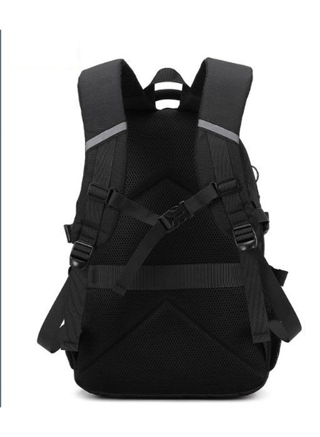 HOMESTAR Travel Backpack, 45L Hiking Backpacks, Water Resistant, Multi-functional, Trekking Rucksack, Travel Laptop Backpack for Camping, Climbing, Cycling, Black - Image 3