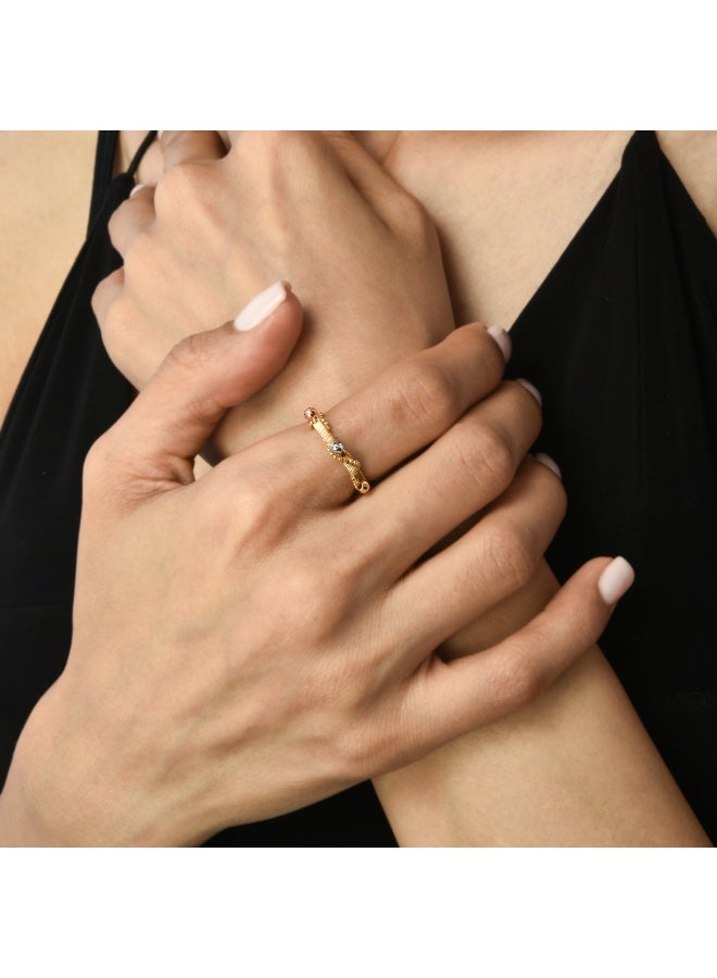 BAFLEH JEWELLERY 18K Gold Rings That Speak the Language of Elegance & Grace  - Image 3