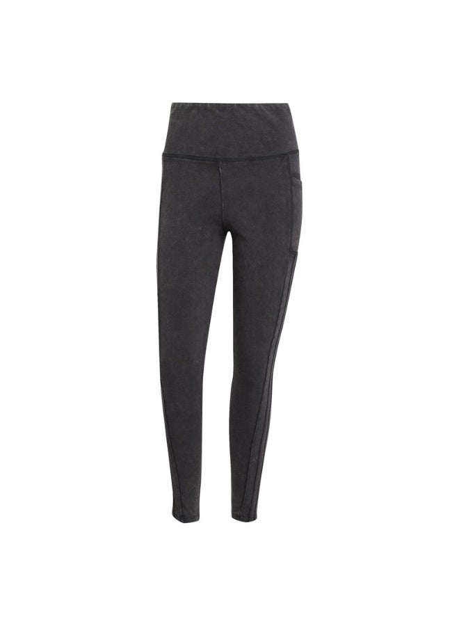 Adidas WASH LEGGINGS Black Originals Women TIGHTS - Image 1