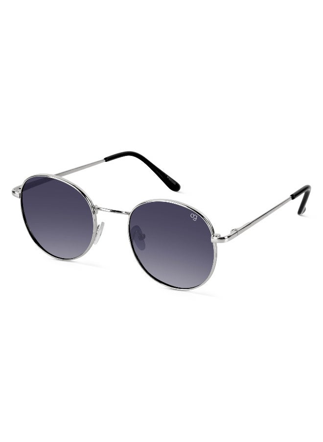 Woggles Rigel Gradient Black Round Sunglasses  - Image 1