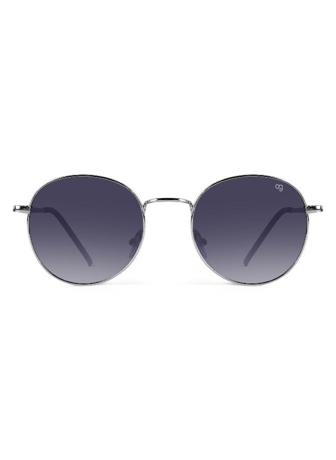 Woggles Rigel Gradient Black Round Sunglasses  - Image 4