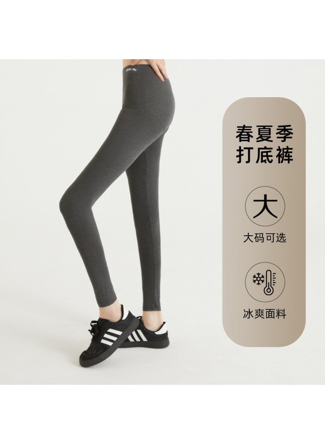 pincai Spring And Summer Leggings Women'S Wearable Thin Skin-Friendly Breathable Stretchy Slimming Ankle-Length Tight Pants - Image 2