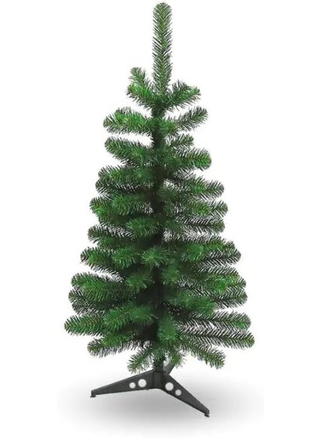 Day To Day Merry Christmas Artificial Pine Needle Hybrid Automatic Christmas Tree With Stand- 90cm - Image 1