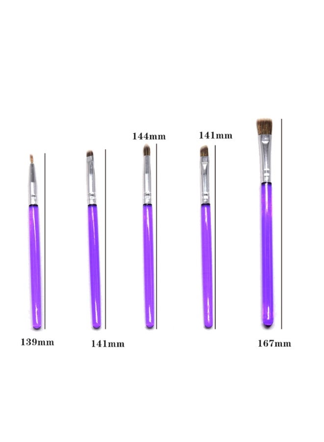 5 Pcs Paint Brushes Fondant Tools for Cake Baking Chocolate Sugar Cookie Decoration Cake Brushes Fondant and Gum Paste Tool - Image 4