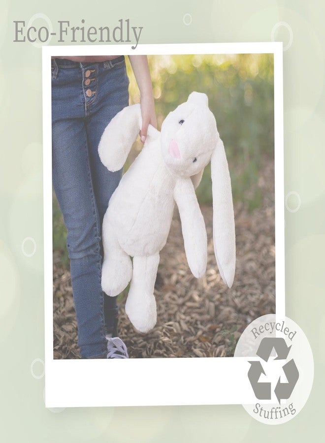 World's Softest Plush Stuffed Animal for Baby, Toddler, Kids, Adults - Adorable Toy Made from Kid-Friendly, Quality Materials - Lushee Off White BriBri Bunny, 20" - Image 5