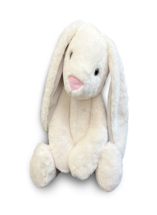 World's Softest Plush Stuffed Animal for Baby, Toddler, Kids, Adults - Adorable Toy Made from Kid-Friendly, Quality Materials - Lushee Off White BriBri Bunny, 20" - Image 1