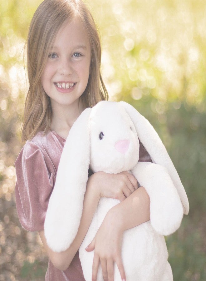 World's Softest Plush Stuffed Animal for Baby, Toddler, Kids, Adults - Adorable Toy Made from Kid-Friendly, Quality Materials - Lushee Off White BriBri Bunny, 20" - Image 2