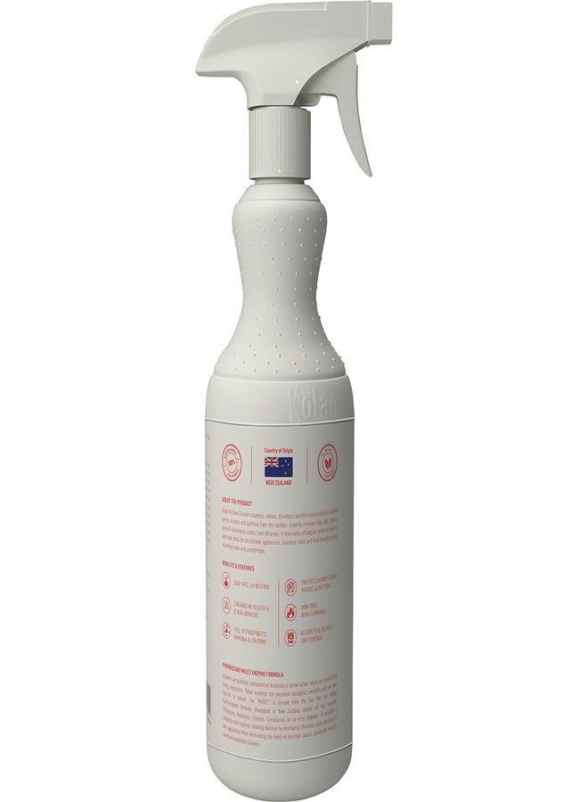 Kolan Organic Biodegradable Eco-Friendly Chemical Free Multi Enzyme Kitchen Cleaner 700 ML, Safe for humans, babies and pets.Contains no bleach (Suitable For All Surfaces)-2 Pack - Image 5
