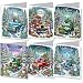 ARTopet 6Pcs DIY Greeting Card Diamond Art Painting Creative Design Foldable Thank You Cards Blessing Gift Folding Greeting Card Set for Birthday Christmas Crafts GiftCar - Image 2