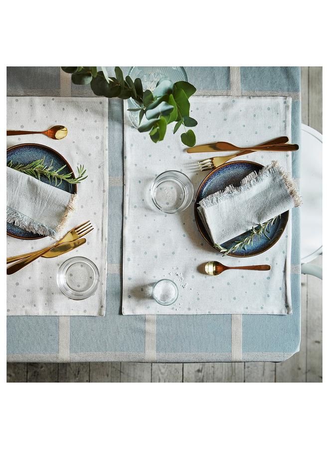 Zaboon Tablecloth, Blue, 145X240 Cm - Image 3