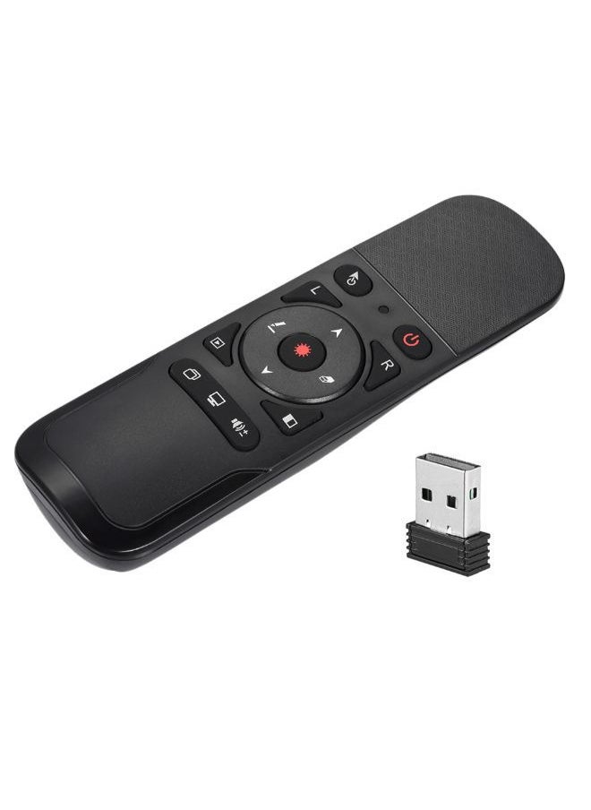 Generic - Wireless Remote Control Air Mouse Laser Pointer Black - Image 1