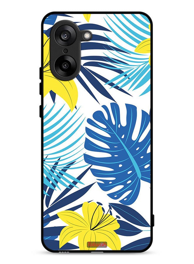 Tolwak OnePlus Nord CE5 Protective Case Cover Feather And Flower Art - Image 1