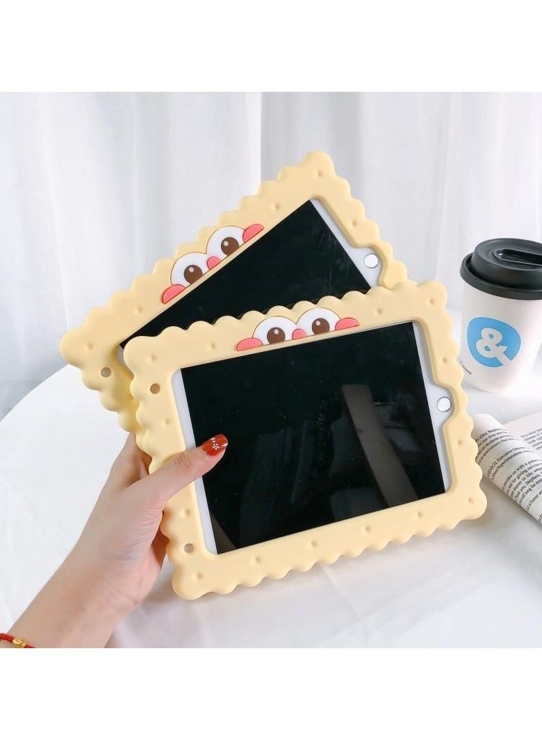 عام حافظة سيليكون كرتونية لجهاز iPad الجيل التاسع/الثامن/السابع (بقياس 10.2 بوصة، 2021/2020/2019) مع حامل، ناعمة وصديقة للبيئة - Image 4