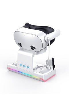 Generic Meta Quest 3S/Quest 3 Wireless Magnetic Fast Charging Stand Compatible with VR Headset and Controller  - Image 1
