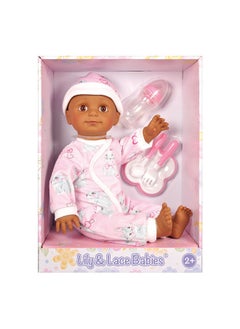 Lotus Soft-Bodied Baby Doll – Afro-American (No Hair) 18 Inch  - Image 1