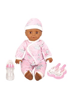 Lotus Soft-Bodied Baby Doll – Afro-American (No Hair) 18 Inch  - Image 2