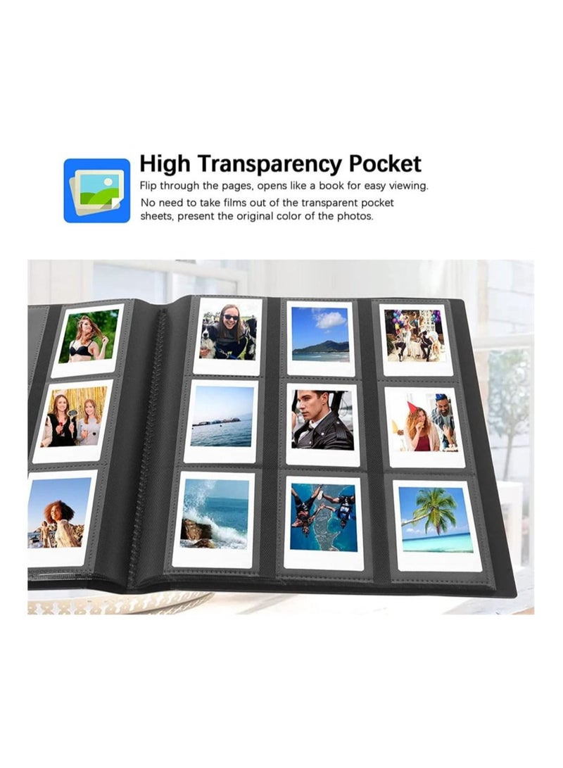 Captaintech 432 Pockets Photo Album for Fujifilm Instax Camera for Polaroid for Fujifilm Instax Mini 11 90 70 9 8 LiPlay Instant Camera for SnapTouch PIC 300 Z2300 Instant Camera - Image 4