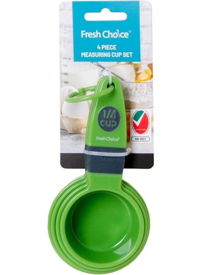 4 PIECE MEASURING CUP SET