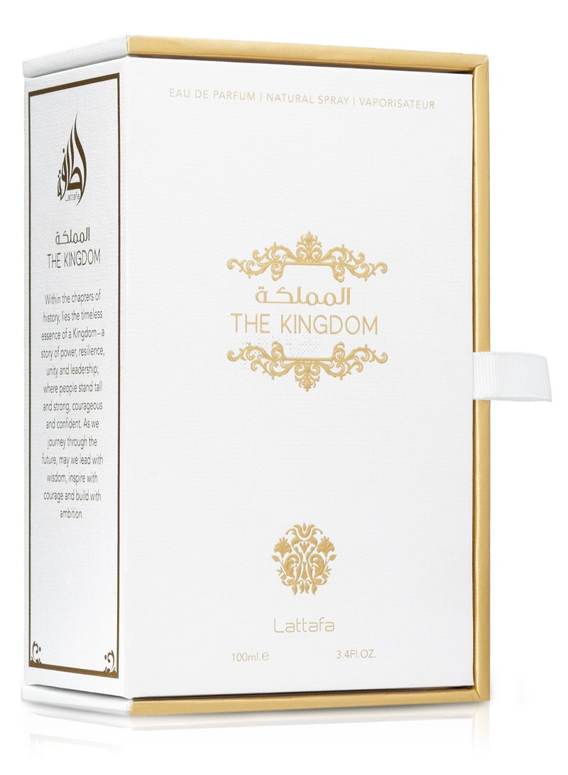 Lattafa Gift Set The Kingdom EDP 100ML + - Robinson 85ml - Image 5