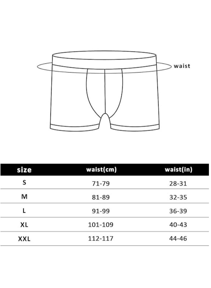 3 Pack Fleece Lined Thermals Underpants for Men Boxers Briefs Winter Underwear for Men Warm Thermals Base Layer Bottoms
