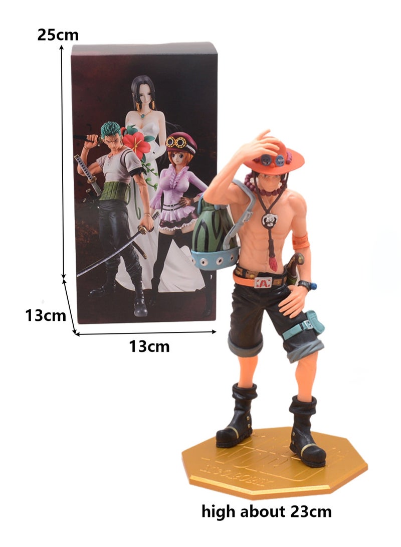 Boxed One Piece Character Anniversary Special Edition Standing Model Ornaments (Ace)  - Image 2