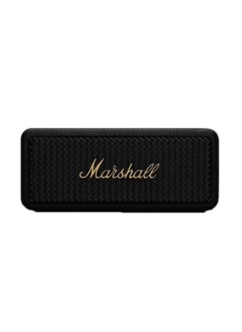 Emberton II Portable Bluetooth Speaker - Black and Brass