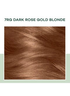 CLAIROL Natural Instincts Demipermanent Hair Dye 7Rg Dark Rose Gold Blonde Hair Color Pack Of 1  - Image 3