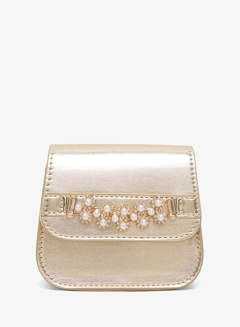 R&b Embellished Crossbody Bag