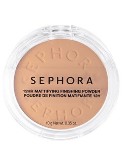 SEPHORA Sephora Collection 12Hr Mattifying Finishing Powder – Oil-Control Compact Powder in 04 Medium peach (10g) for Shine-Free, Long-Lasting Wear  - Image 1