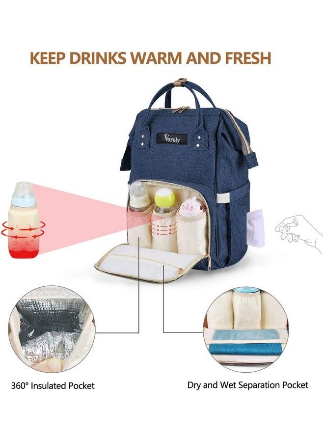 Voroly Baby Diaper Bag Backpack Waterproof Large Capacity Insulation Travel Back Pack Nappy Bags Organizer Multi Function Fashion And Durable (6 Month Warranty)  - Image 5