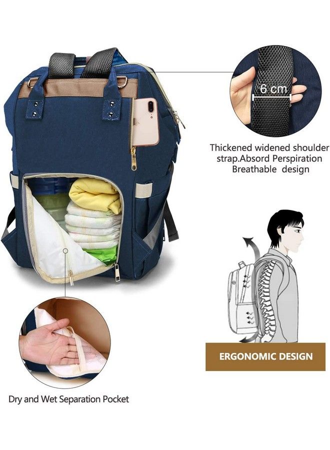 Voroly Baby Diaper Bag Backpack Waterproof Large Capacity Insulation Travel Back Pack Nappy Bags Organizer Multi Function Fashion And Durable (6 Month Warranty)  - Image 4
