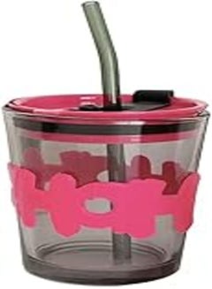 Generic Water Cup, Glass Cup, Straw Cup for Girls, High Looking Double