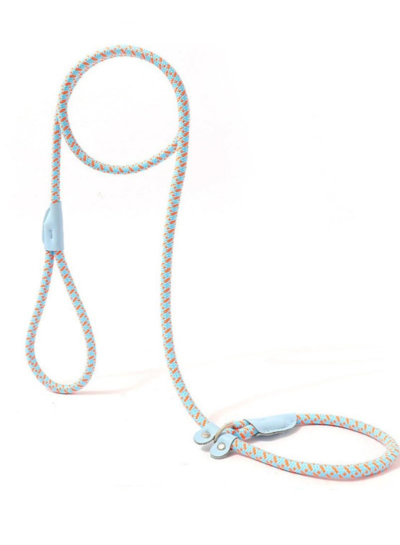 طوق كلب قابل للسحب بطول 5 أقدام، مثالي لتدريب الجراء وسلوك عدم السحب، تصميم حلقة سهل للمشي المريح - Image 1