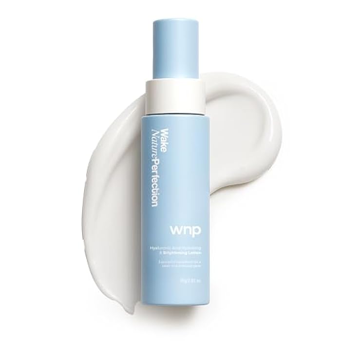 WNP Hyaluronic Acid Hydrating & Brightening Lotion: 4D Hyaluronic Acid, 2% Niacinamide, 377, Vitamin C Deep Moisture & Radiance Boosting Facial Moisturizer Vegan SkinCare for All Skin Types - Image 1