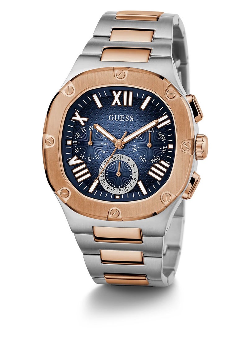 GUESS Mens Two Tone Multi-function Watch GW0572G4 - Image 2