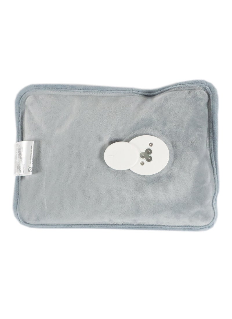 Biggdesign - Greeting Cat Electric Hot Water Bottle with Soft Cover Rechargable Hot Water Bag for Pain Relief - Image 1