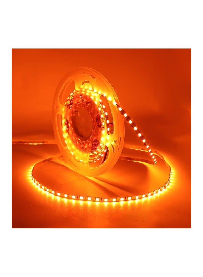 KNP 5m Long Red LED Strip Light is a Flexible Energy Efficient Lighting Solution Perfect for Creating Vibrant and Eye Catching Effects in Various Settings. - Image 3