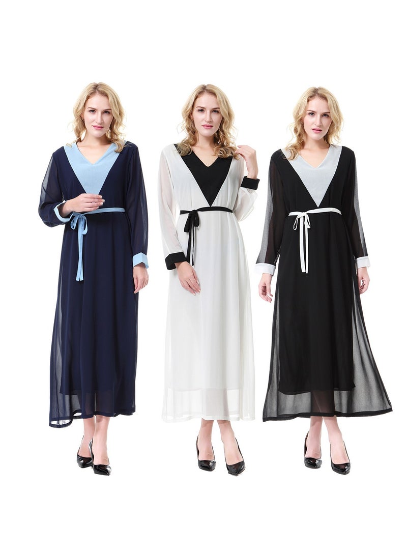 KUYING New Fashion Versatile Long sleeved Dress  - Image 2